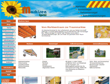 Tablet Screenshot of markisen-spezi.de